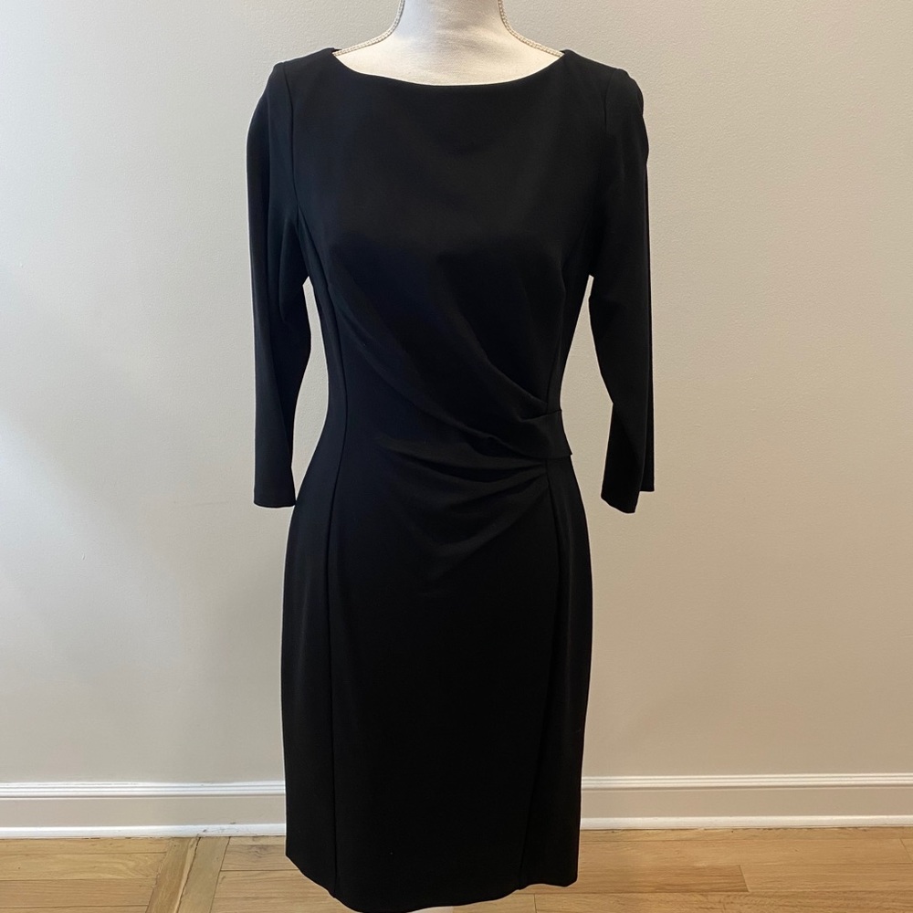 Lauren by Ralph Lauren Black Shift dress